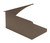 Keystone KT-ALED-GS-M2-R-KIT Glare shield, Bronze, Right side mounted, Used on Series 2 area lights, Medium housing