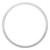 Keystone KT-SMLED-11RA-BN-TRIM Clip-on trim, Brushed nickel, Used on 11" Series A Round LED Surface Mount Downlight