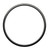 Keystone KT-SMLED-11RA-MB-TRIM Clip-on trim, Matte black, Used on 11" Series A Round LED Surface Mount Downlight
