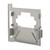 Keystone KT-LALED-A-LBR-WM-S Linking Bracket for Wall Mounted End to End connections, Silver (optional but recommended)