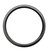 Keystone KT-SMLED-5RA-MB-TRIM Clip-on trim, Matte black, Used on 5" Series A Round LED Surface Mount Downlight