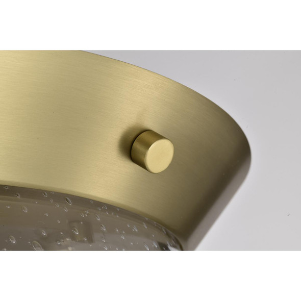 Satco | BOLIVER 3 LIGHT FLUSH MOUNT | 60-7807