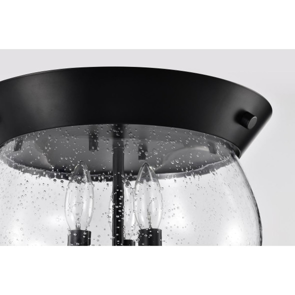 Satco | BOLIVER 3 LIGHT FLUSH MOUNT | 60-7806