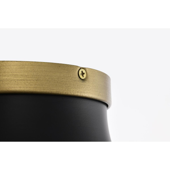 Satco | LAFAYETTE 1 LIGHT 14" FLUSH | 60-7905