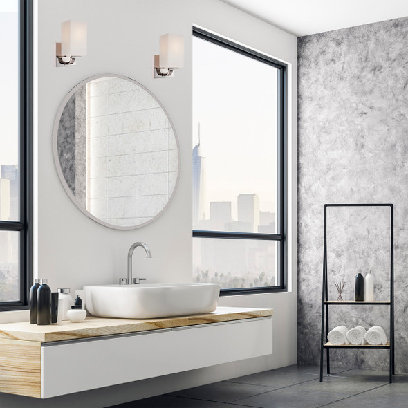 Satco | VISTA - 1 Lt Vanity Fixture | 60-5181 Satco | VISTA - 1 Lt Vanity Fixture | 60-5181