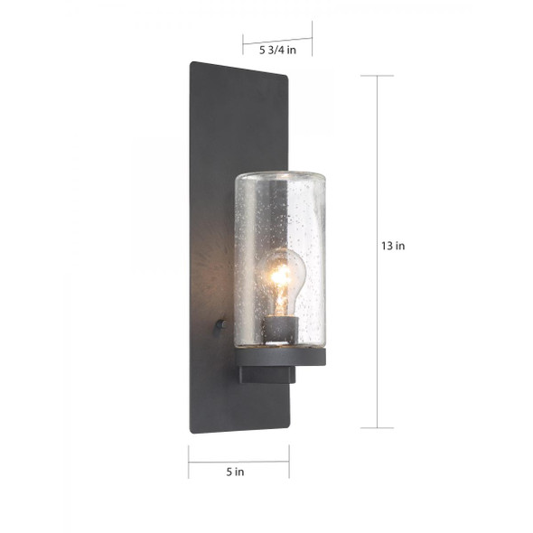 Satco | Indie 1 Lt Large Wall Sconce | 60-6578