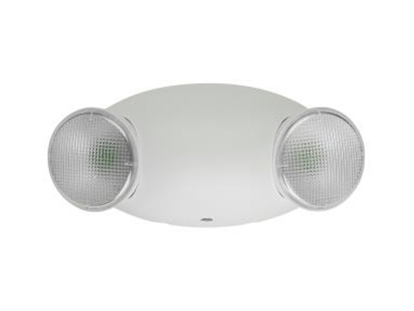 Maxlite | Emergency Light LED; 2 Heads; White; High Output; Remote Capable; Battery Backup | EML-2HWHORC