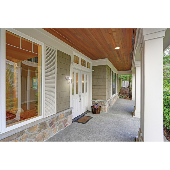 Satco | 1 Lt Cube Outdoor Wall Fixtre | 60-636