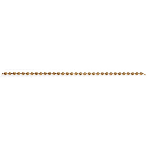 Satco | 100'SPOOL BR PLTD HVY BALL CH | 90-124