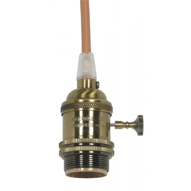 Satco | REG ANT 4PC S.B. ON/OFF T/K | 80-2436