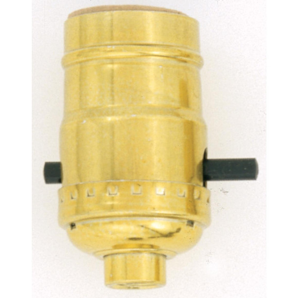 Satco | GILT SOCKET PUSH THRU SWITCH | S70-410