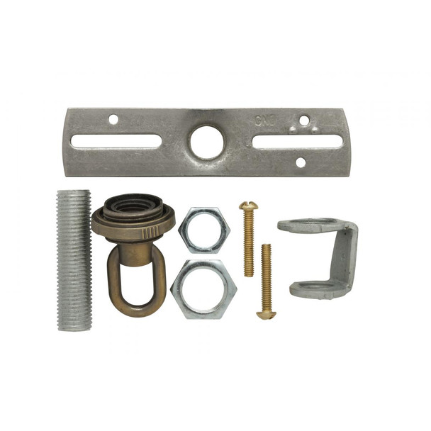 Satco | AB FIN CANOPY KIT 1 1/6" CH | 90-193