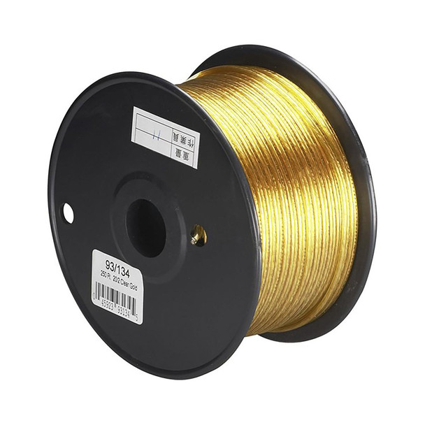 Satco | 20/2 CLEAR GOLD WIRE 250 FT. | 93-134