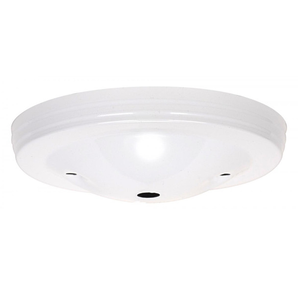 Satco | WHITE MOD CANOPY 1/8 CH 2 BAR | 90-1900