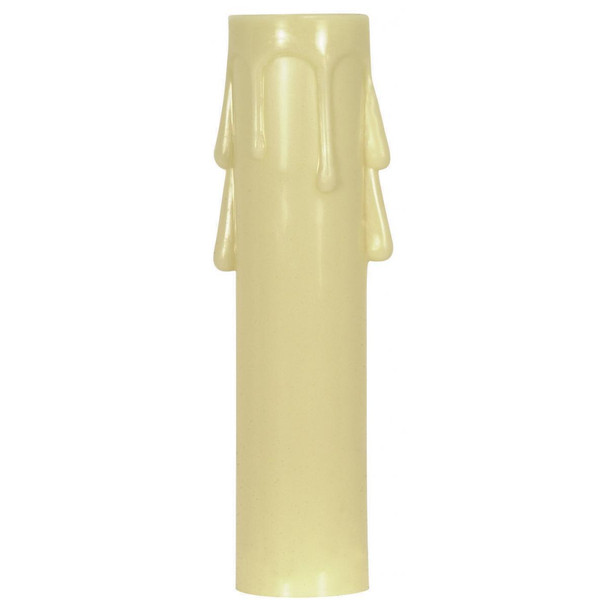 Satco | 4" CAND IVORY DRIP COVER | 90-1261