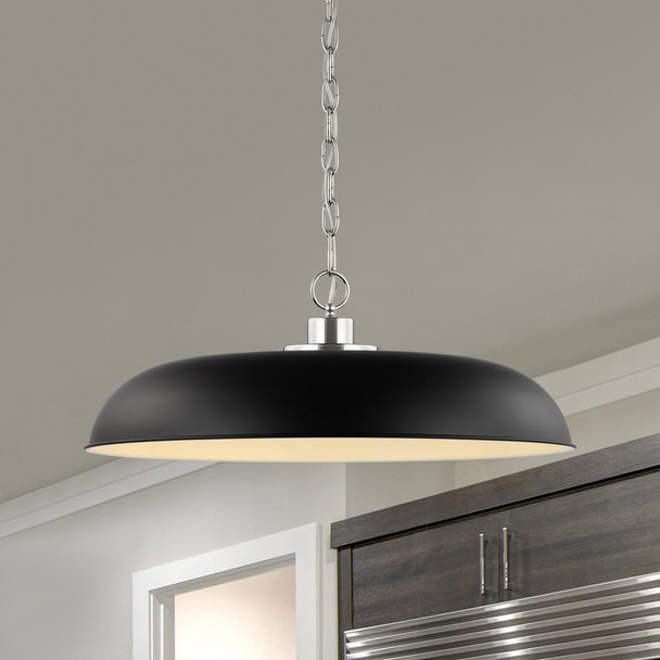 Satco | Colony 1 Light Large Pendant | 60-7488