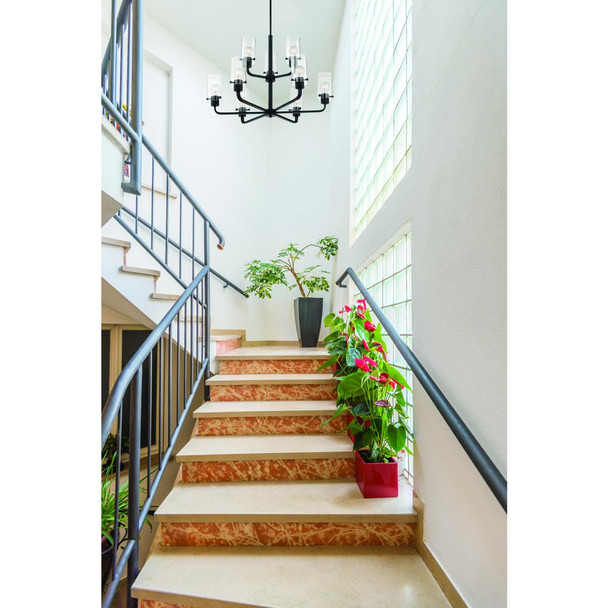 Satco | Sommerset 9 Light Chandelier | 60-7279