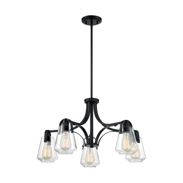Satco | Skybridge 5 Light Chandelier | 60-7105