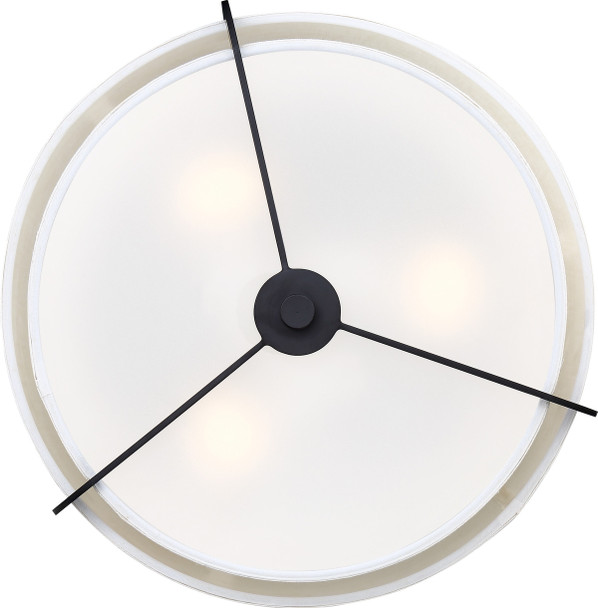 Satco | Frankie 3 Light Semi Flush | 60-6545
