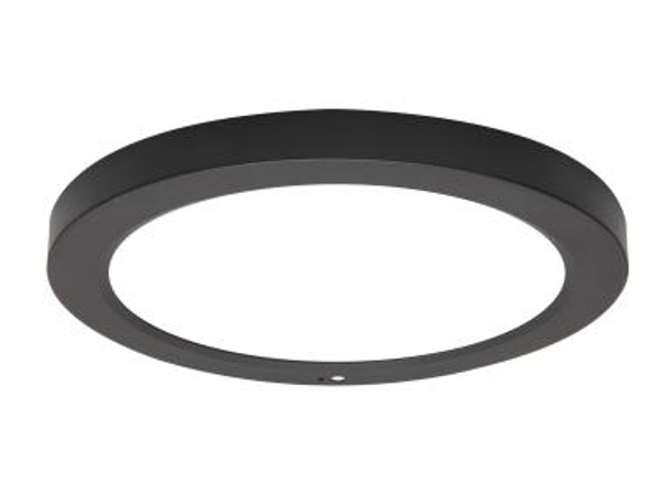 Maxlite | Fleming Flush Mount 12" Black Trim | ML2LA12S-LTRIM