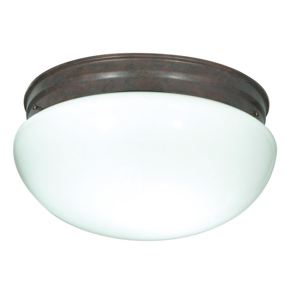 Satco | 2 Light 12 Mushroom Flush | SF76-604