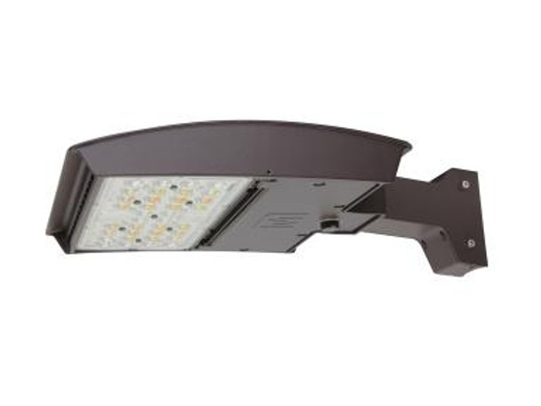 Maxlite | M Series 75W; 120-277V; Type 5S Square; CCT Select 3/4/5K; Bronze; Arm; C-Max Compatible | M75U5S-CSBACR