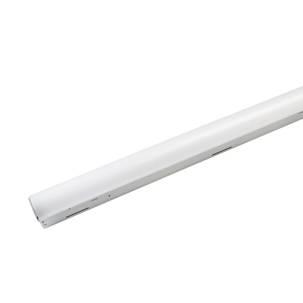 Keystone | 4ft Microstrip Fixture feat. Power Select & Color Select; 44/28/18W; 120-277V; 3500/4000/5000K; Frosted Lens; 0-10V Dimming | KT-MSLED44PS-4-8CSA-VDIM