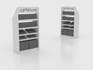 A Free Standing Display unit 600 x 455 x 1600mm