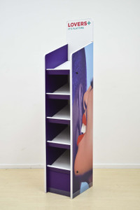 Slanted Tray shelf FSU
297mm W x 368mm D x 1600mm H