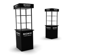 Camera Display Unit
680mm W x 680mm D x 1900mm H