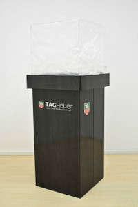 Product Display plinth to take Perspex Product cover cube
470mm (w) x 470mm (d) x 1050mm (h)