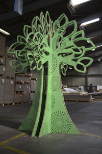 X054 Go Green Tree - Cut file