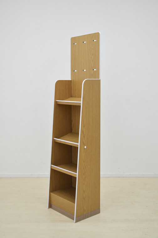 4 Tier angled shelf FSU
400mm (w) x 300mm (d) x 1600mm (h)