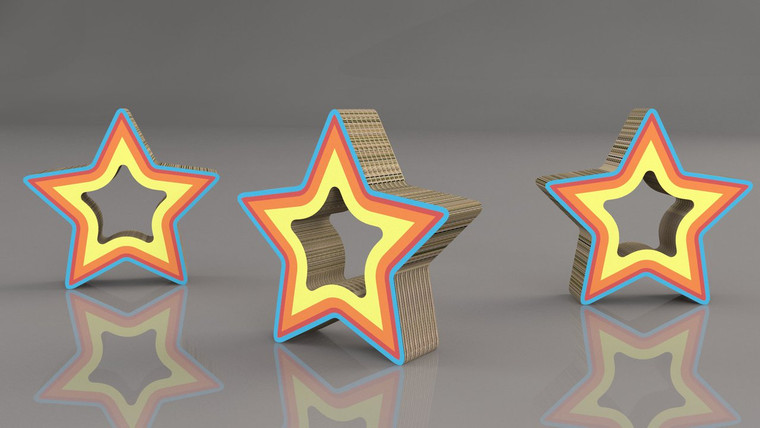 Simple multilayered Star displays
495mm (w) x 128mm (d) x 470mm (h)
