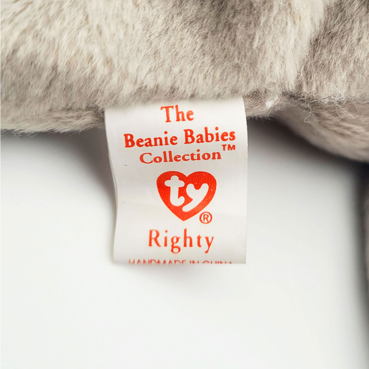 Righty and Lefty Beanie Baby Set