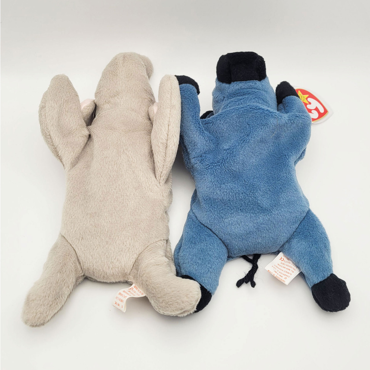 Righty and Lefty Beanie Baby Set