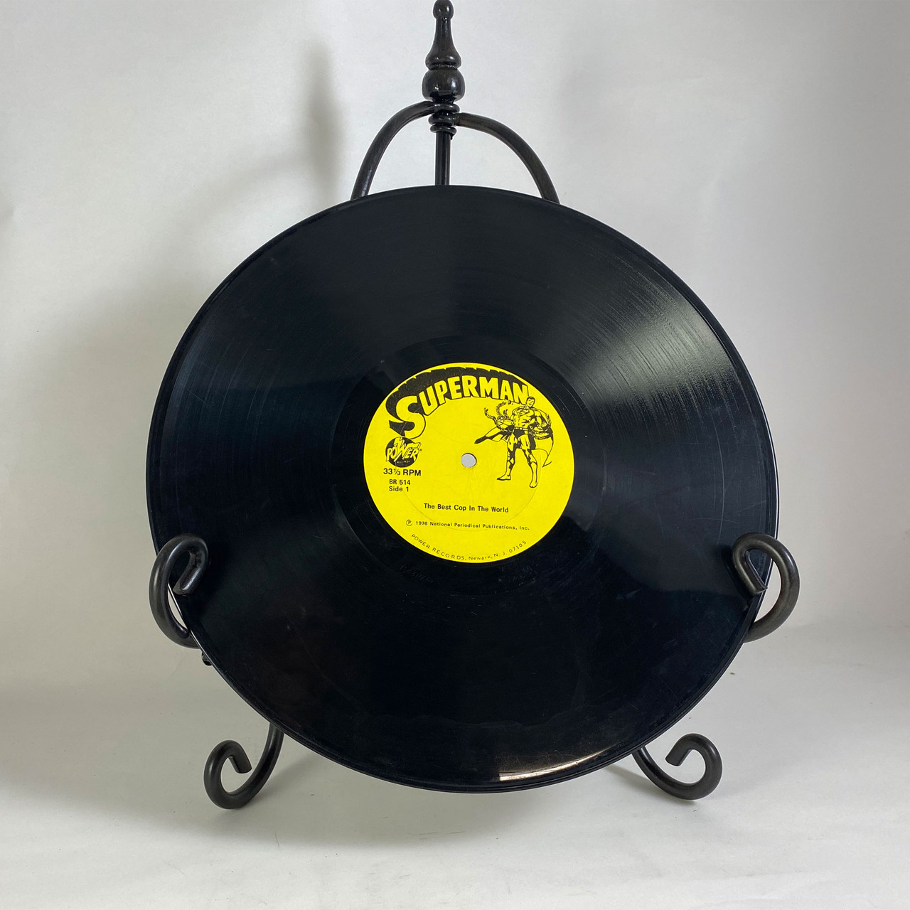 Superman Power Records Book and Record Set from 1976