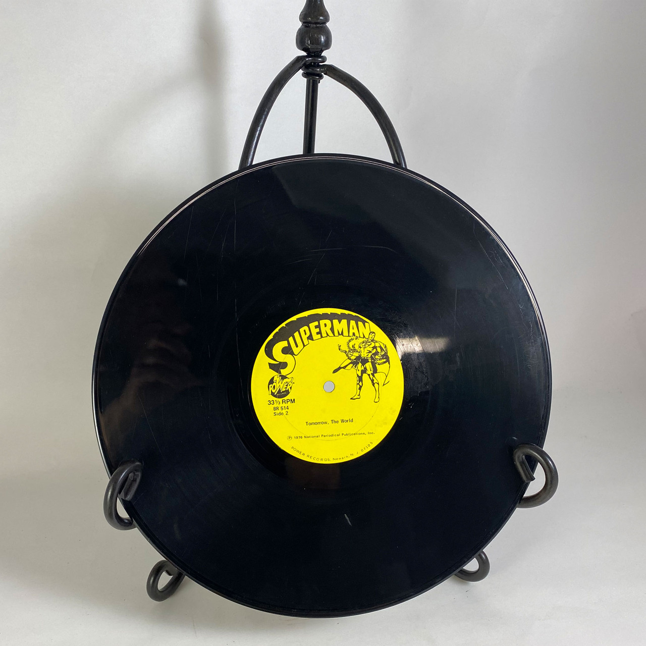 Superman Power Records Book and Record Set from 1976