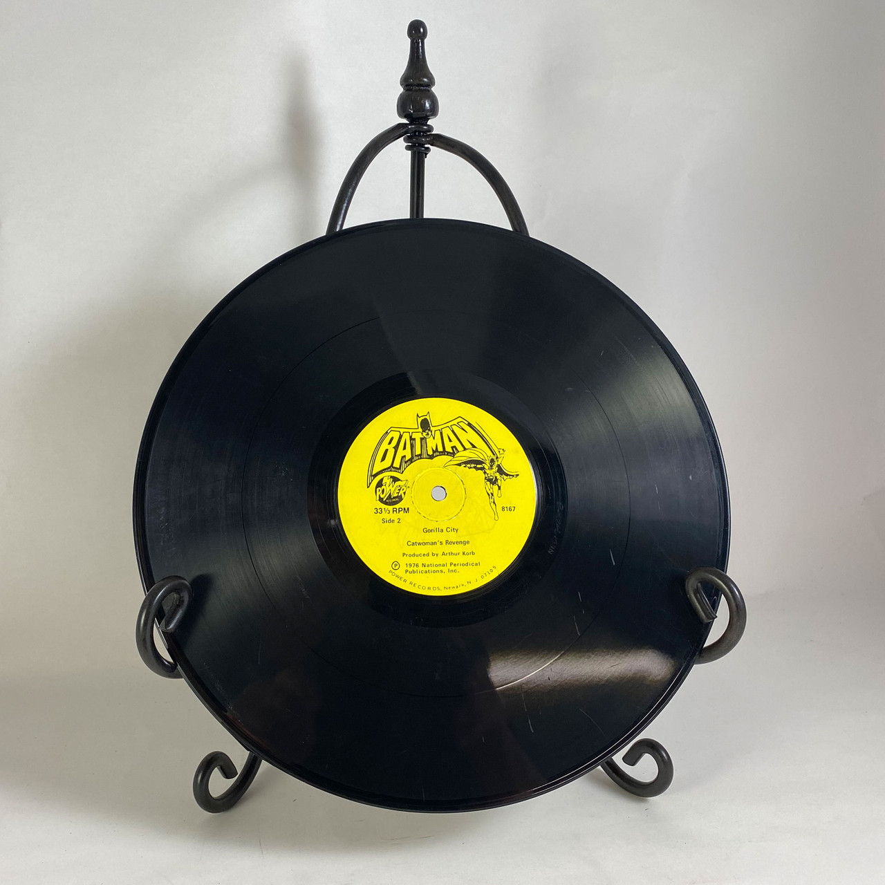 Batman #8167 Vinyl Record -4 action adventures