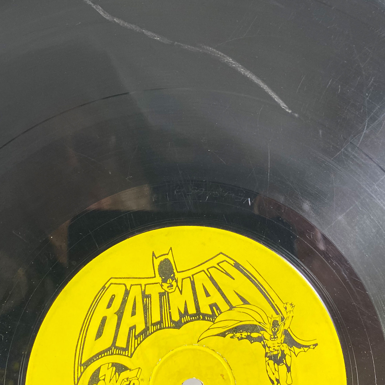 Batman #8167 Vinyl Record -4 action adventures