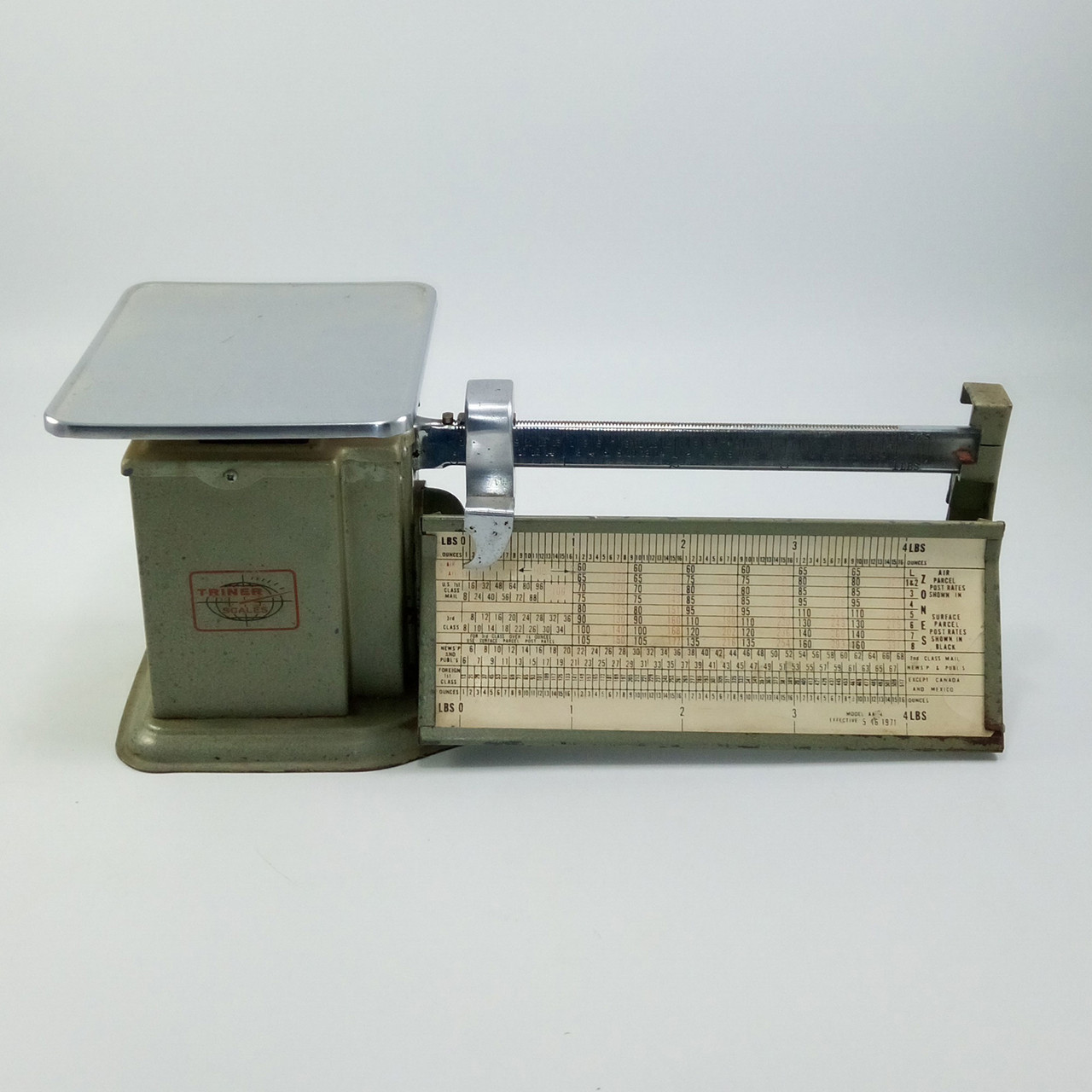 Triner Postal Scales, Chicago, IL -Model #AA.4 (1971)