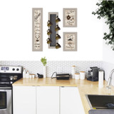 Kitchen Collection 5 with sand color frames in a lifestyle setting