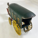 Vintage Cast Iron 1-Horse & Ice Wagon