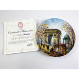 “L `ARC DE TRIOMPHE” With certificate of authenticity PLATE Image: Copyright Modern2Historic