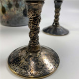 Set of 4 Silver Plated Goblets & 1-Silver Plated Pitcher. Image: © Modern2Historic