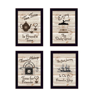 "Friendship Collection" in black frames with sanded edges "Friendship Collection" in black frames with sanded edges