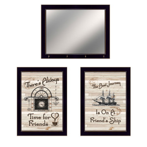 "The Friendship Journey" with a mirror with hooks "The Friendship Journey" with a mirror with hooks