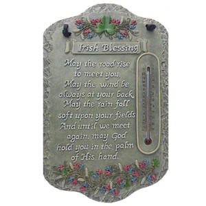 Image of the Irish blessing plaque