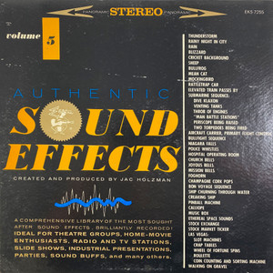 Sound Effects LP-cover Sound Effects LP-cover