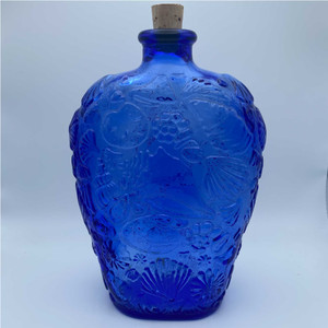 Royal Cobalt Blue glass Bottle Image: © Modern2Historic Royal Cobalt Blue glass Bottle Image: © Modern2Historic